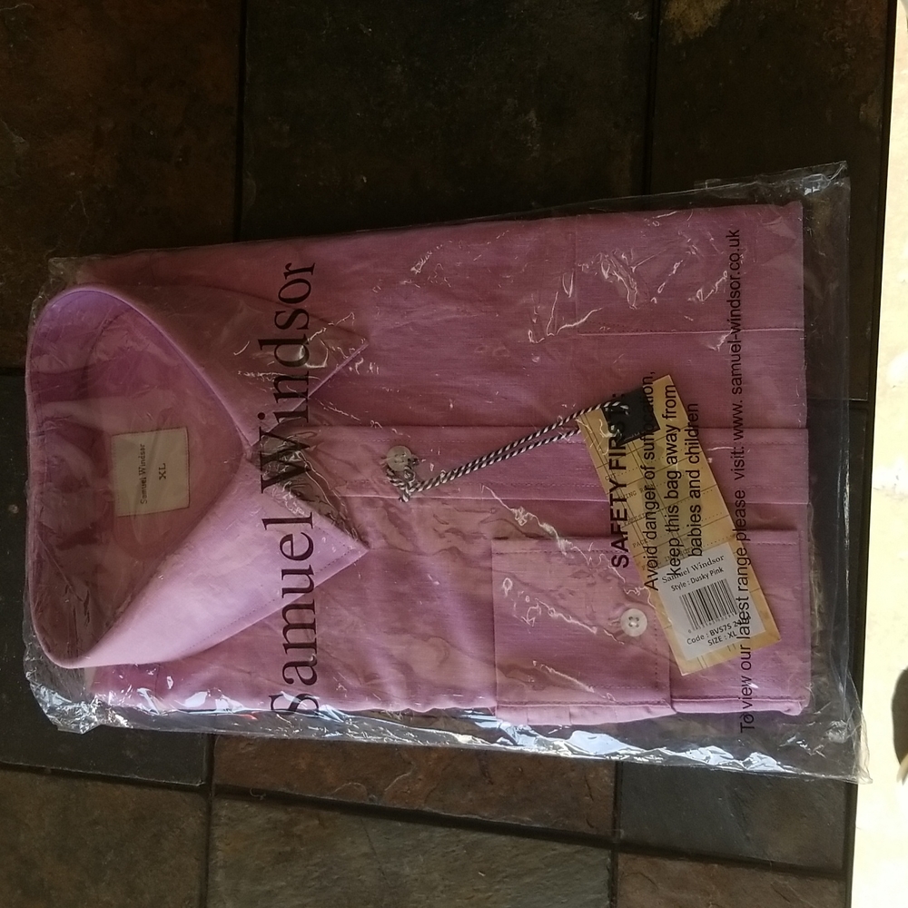 Dress Shirt by Samuel Windsor XL